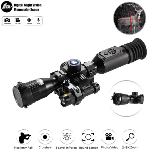 Monocular Night Vision Video Camera